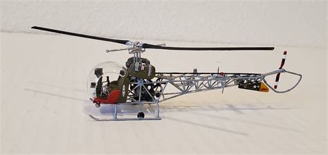 Oh 13ab 47 Plastic Model Helicopter Kit 172 Scale 550095
