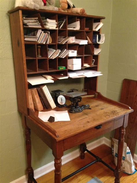 Antique Post Office Desk Used Home Office Furniture Check More At