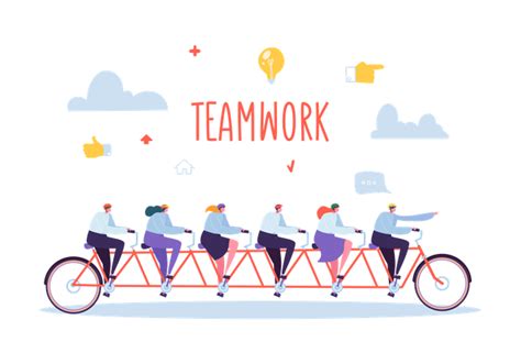Best Premium Teamwork Illustration Download In Png And Vector Format