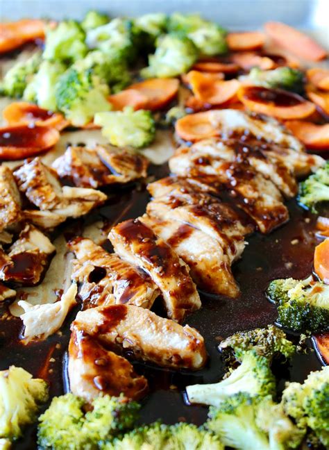 This sub sandwich is perfect for lunch time! Sheet Pan Teriyaki Chicken and Veggies