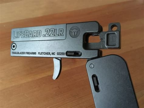 Review Lifecard 22 A Folding 22lr Handgun The Firearm Blog
