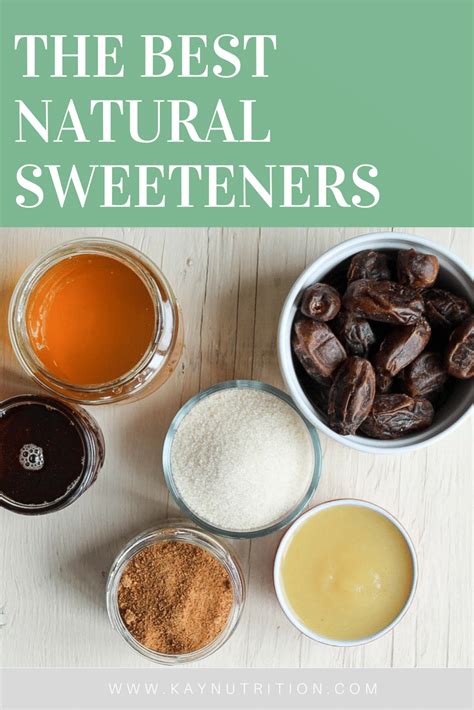 The Best Natural Sweeteners Stephanie Kay Nutrition