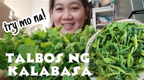 Talbos Ng Kalabasa Recipe Marshmalou4305 Howtocook Pinoy Youtube
