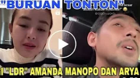 CEK FAKTA Arya Saloka Dan Amanda Manopo Kepergok Video Call Mesra