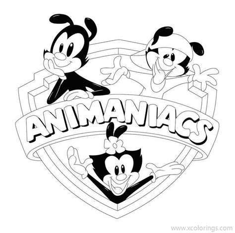 Free Coloring Pages Animaniacs