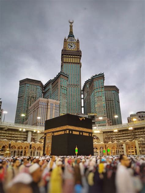 Beautiful View Of Kaaba From Makkah Saudia Arab Editorial Stock Photo