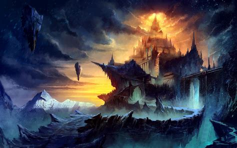 Fantasy Art Castle Wallpapers Hd Desktop And Mobile Backgrounds