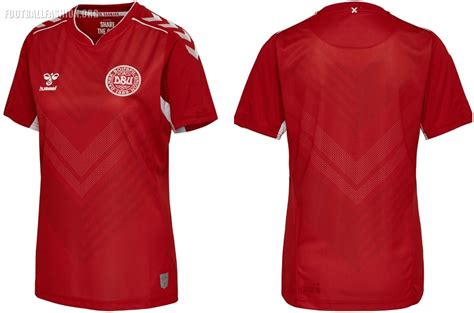 Denmark's kit might look a little bit like there's a slight growth around the midriff, but we do like the story behind it: Denmark 2019/20 Women's hummel Home and Away Kits ...