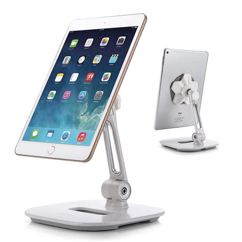 Abovetek Sleek Magnetic Tablet Stand Aluminum Ipad Cell Phone Stand W