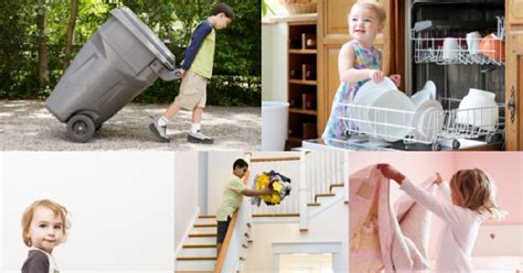 Best List Of Age Appropriate Chores For Kids Kids