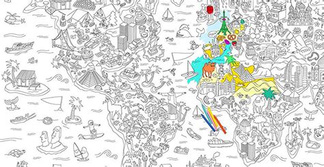 cartemondecolorieromy  a2pasdumonde