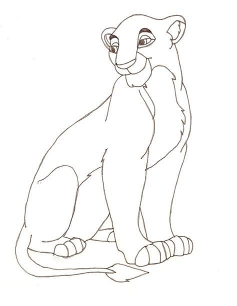 Sarabi Coloring Page By Pegfan On Deviantart