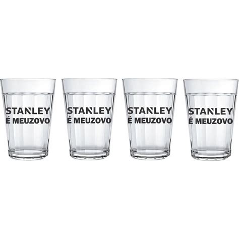 Copo Americano de VIDRO 190ML Personalizado Stanley é meuzovo