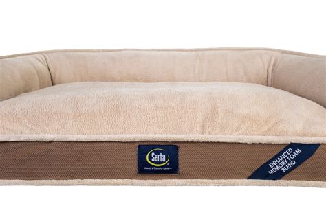 Serta Memory Foam Dog Bed Large Xl Shredded Memory Foam Oval Couch