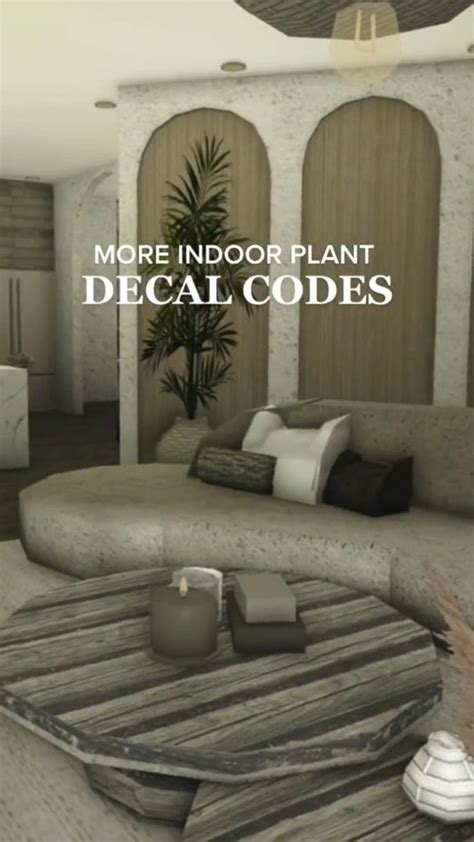 Bloxburg Plant Decal Codes Diy House Plans House Decorating Ideas