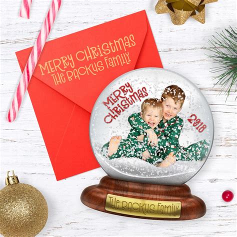 Snow Globe Christmas Card A Cute And Unique Diy Holiday