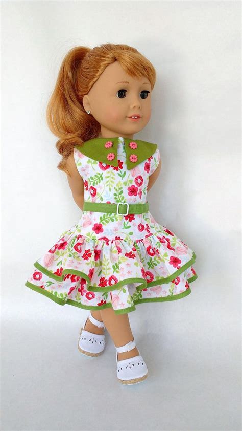 18 Inch Doll Clothes Fits American Girl Handmade Dolls Etsy American Girl Clothes Patterns