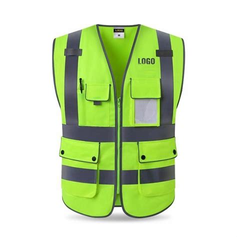 Check spelling or type a new query. New High Quality visibility Work Wear Safety Vest Logo Printing Gimlet Security - Safety Vests
