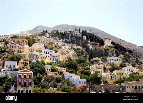 Greek Island Of Symi Greece Stock Photo Alamy