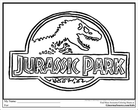 Ein weiteres bild von ausmalbilder jurassic park: Ausmalbilder zum Ausdrucken: Ausmalbilder Jurassic World ...