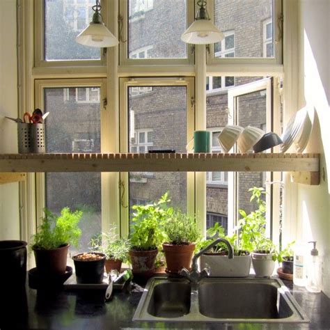 Demand for windows has grown over the past year. Kitchen Window Garden - over the sink drying rack that ...