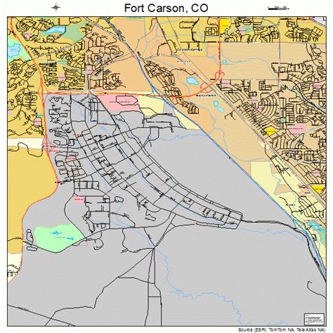 Fort Carson Map Photos Cantik