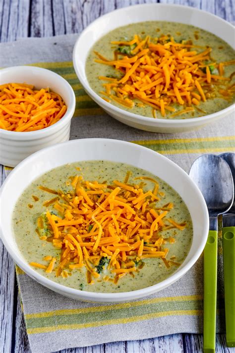 Cheesy Broccoli Cauliflower Soup Video Kalyns Kitchen