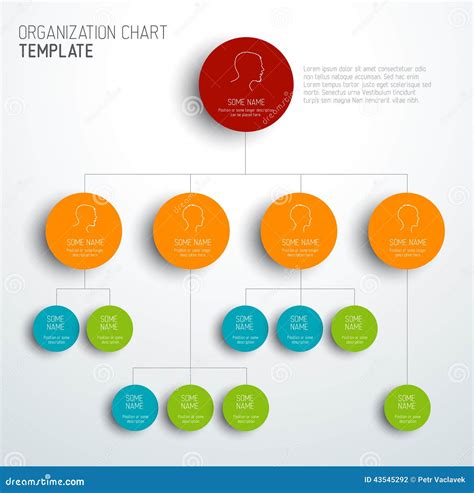 Modern Organizational Chart Template