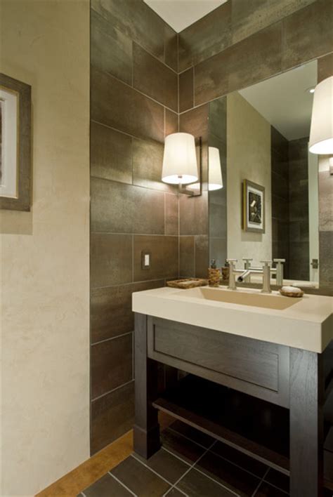 Residential Project Monterey California Contemporary Powder Room