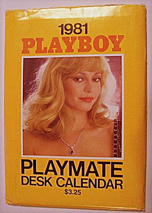 Playboy Playmate Desk Calendar Monique St Pierre