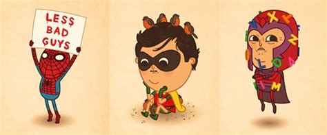 Pop Culture Icons Transformed Into Adorable Charactures Caricature