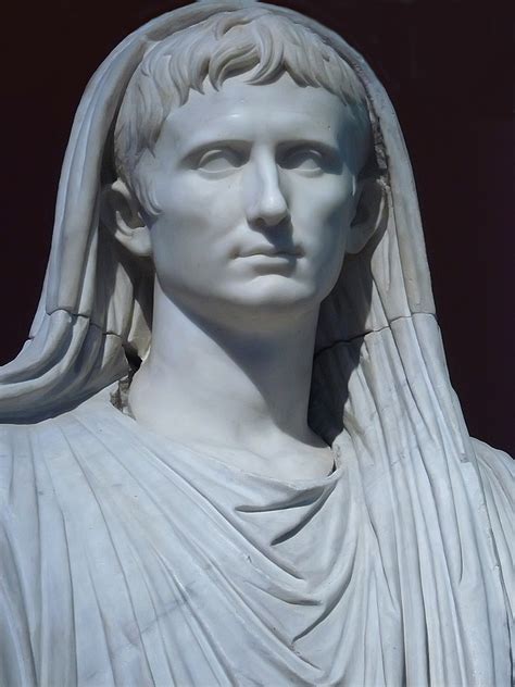 Roman Emperor Augustus As Pontifex Maximus 1st Century Bce Flickr