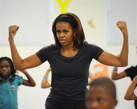 Michelle Obama Healthiest Celebrities 2016 Popsugar Fitness Photo 5