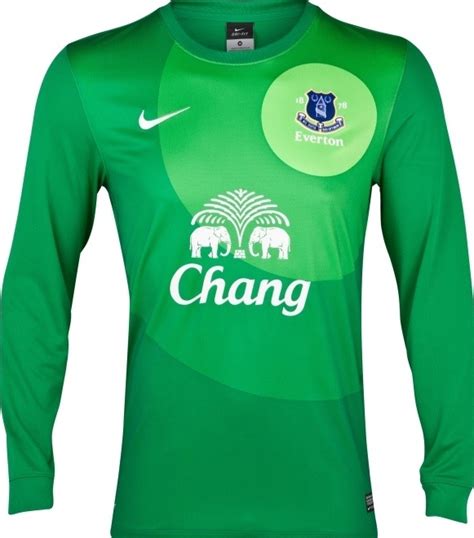Everton football club is in the country of england in the city of liverpool. New Everton Home Goalkeeper Shirt 2012/13- Everton FC GK ...