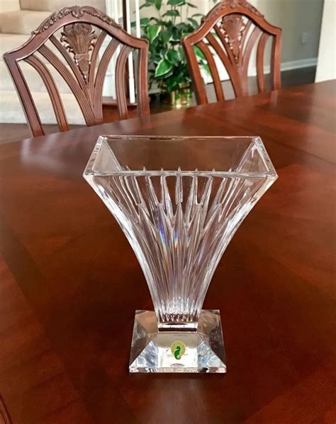 Waterford Crystal ~ Clarion 10 Vase ~ Mib ~ Never Used ~ Perfect
