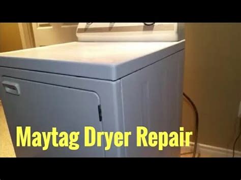 How To Check The Maytag Dryer No Lights And Wont Start Model