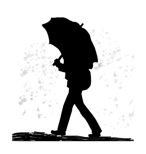 Putih dasi hitam png berikut ini. Free vector graphic: Woman, Umbrella, Rain - Free Image on ...