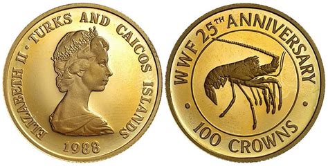 Turks Caicos 100 Crowns 1988 Gold Garnel Kaufen Auf Ricardo