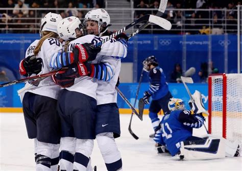 Ice Hockey Us Women Edge Finland In Olympic Opener Reuters