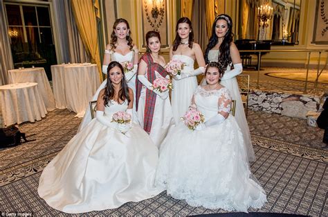 62nd debutante ball sees daughters of world s richest families dress to impress in ny daily