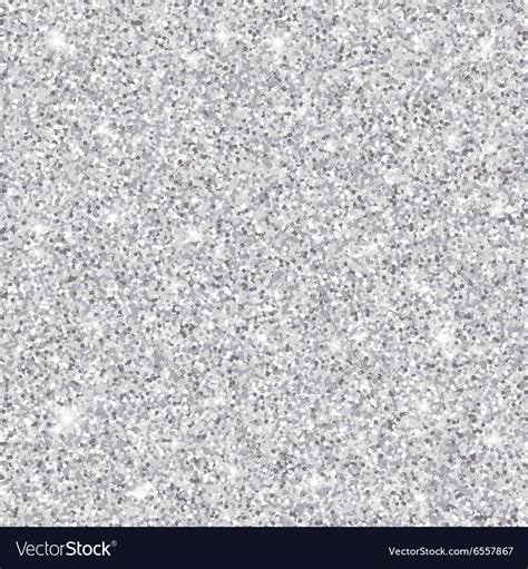 Silver Glitter Background Seamless Texture Vector Image Glitter My