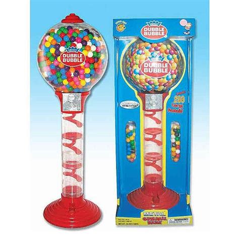 Gumball Machine Grand Sales Spiral Fun 3 Foot Tall Plastic And Metal