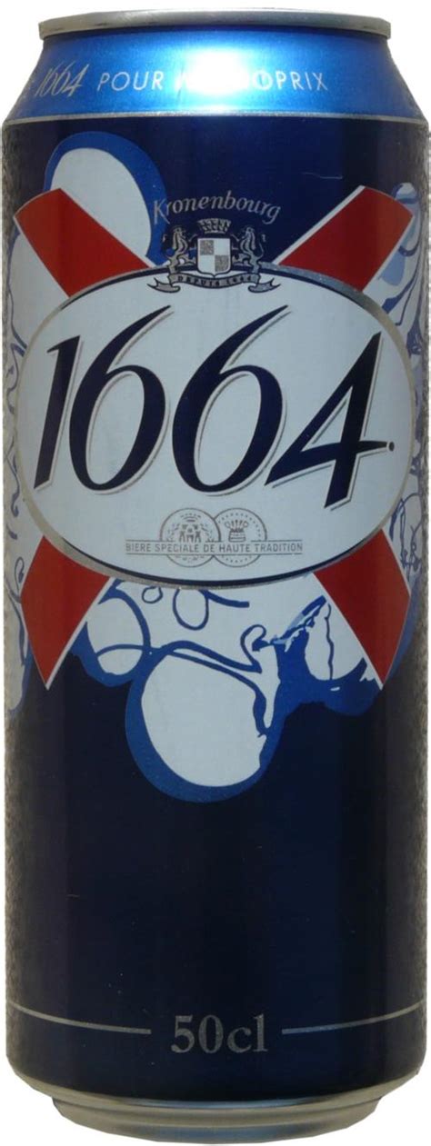 1664 De Kronenbourg Beer 500ml Édition LimitÉe Pour France