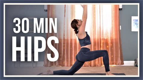 Min Morning Yoga For Hips Deep Stretch No Props Youtube