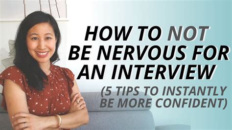 How To Not Be Nervous For An Interview Tips To Instantly Be More