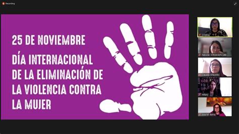 Dirgegen Conmemoró Día Internacional Para La Eliminación De La Violencia Contra La Mujer