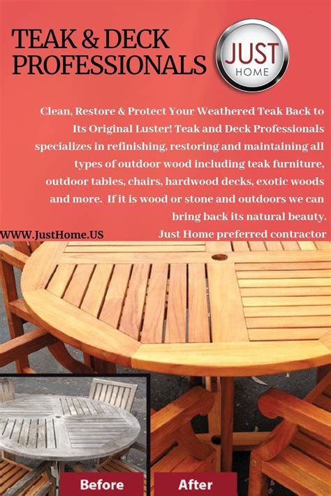 Refinishing Restoring And Maintaining All Types Of Outdoor Wood