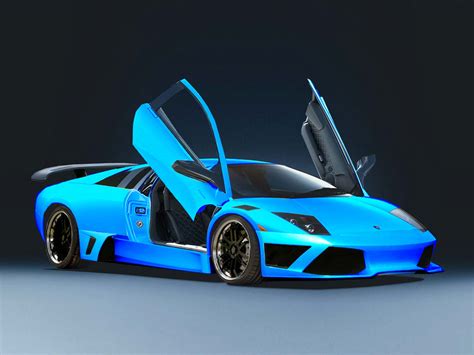 Fondo Pantalla Lamborghini Murcielago Blue