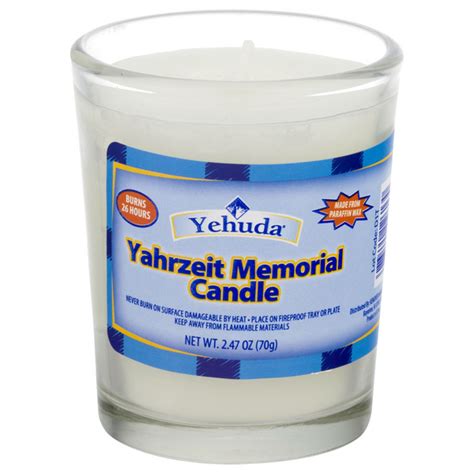 Save On Yehuda Yahrzeit Memorial Candle Order Online Delivery Stop And Shop