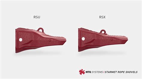 New Rsu Tooth For Rope Shovels With Reinforced Upper Surface Mtg